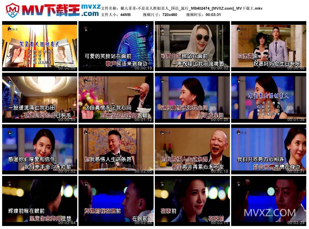 媚儿菲菲-不是亲人胜似亲人_国语_流行_MB402474